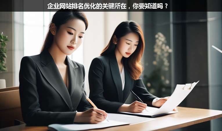 企業(yè)網(wǎng)站排名優(yōu)化的關(guān)鍵所在，你要知道嗎？